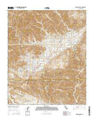 Morongo Valley California Current topographic map, 1:24000 scale, 7.5 X 7.5 Minute, Year 2015