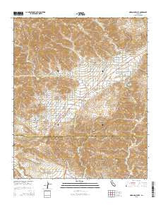 Morongo Valley California Current topographic map, 1:24000 scale, 7.5 X 7.5 Minute, Year 2015