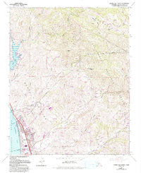 Morro Bay North California Historical topographic map, 1:24000 scale, 7.5 X 7.5 Minute, Year 1965