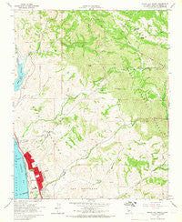 Morro Bay North California Historical topographic map, 1:24000 scale, 7.5 X 7.5 Minute, Year 1965