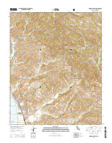 Morro Bay North California Current topographic map, 1:24000 scale, 7.5 X 7.5 Minute, Year 2015