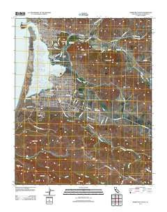 Morro Bay South California Historical topographic map, 1:24000 scale, 7.5 X 7.5 Minute, Year 2012
