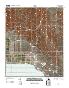 Mortmar California Historical topographic map, 1:24000 scale, 7.5 X 7.5 Minute, Year 2012