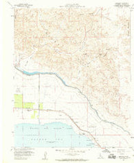 Mortmar California Historical topographic map, 1:24000 scale, 7.5 X 7.5 Minute, Year 1958