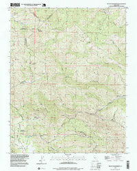 Mount Boardman California Historical topographic map, 1:24000 scale, 7.5 X 7.5 Minute, Year 1996