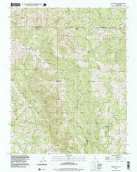Mount Day California Historical topographic map, 1:24000 scale, 7.5 X 7.5 Minute, Year 1996