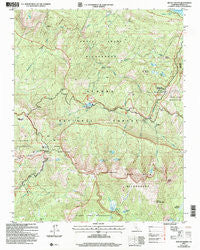 Mount Givens California Historical topographic map, 1:24000 scale, 7.5 X 7.5 Minute, Year 2004
