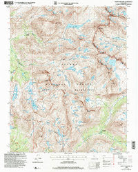 Mount Hilgard California Historical topographic map, 1:24000 scale, 7.5 X 7.5 Minute, Year 2004