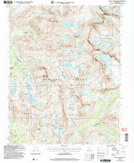 Mount Hilgard California Historical topographic map, 1:24000 scale, 7.5 X 7.5 Minute, Year 2004