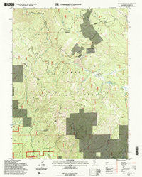 Mount Ingalls California Historical topographic map, 1:24000 scale, 7.5 X 7.5 Minute, Year 1994