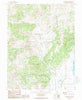 Mount Jackson California Historical topographic map, 1:24000 scale, 7.5 X 7.5 Minute, Year 1989