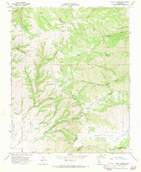 Mount Johnson California Historical topographic map, 1:24000 scale, 7.5 X 7.5 Minute, Year 1968