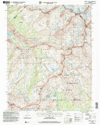 Mount Lyell California Historical topographic map, 1:24000 scale, 7.5 X 7.5 Minute, Year 2004