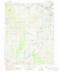 Mount Lyell California Historical topographic map, 1:24000 scale, 7.5 X 7.5 Minute, Year 1990