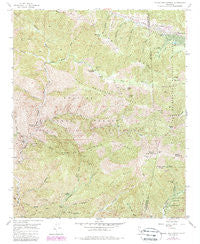 Mount San Antonio California Historical topographic map, 1:24000 scale, 7.5 X 7.5 Minute, Year 1955