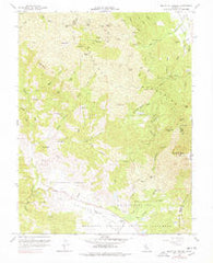 Mount St. Helena California Historical topographic map, 1:24000 scale, 7.5 X 7.5 Minute, Year 1959