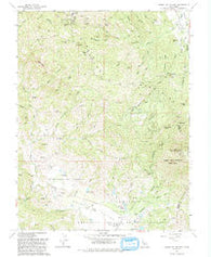 Mount St. Helena California Historical topographic map, 1:24000 scale, 7.5 X 7.5 Minute, Year 1993
