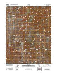 Mount Barcroft California Historical topographic map, 1:24000 scale, 7.5 X 7.5 Minute, Year 2012