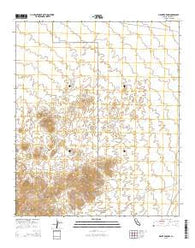 Mount Barrow California Current topographic map, 1:24000 scale, 7.5 X 7.5 Minute, Year 2015