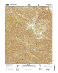 Mount Carmel California Current topographic map, 1:24000 scale, 7.5 X 7.5 Minute, Year 2015