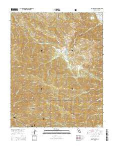 Mount Carmel California Current topographic map, 1:24000 scale, 7.5 X 7.5 Minute, Year 2015