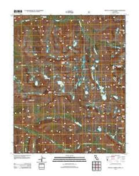 Mount Clarence King California Historical topographic map, 1:24000 scale, 7.5 X 7.5 Minute, Year 2012
