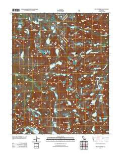 Mount Darwin California Historical topographic map, 1:24000 scale, 7.5 X 7.5 Minute, Year 2012