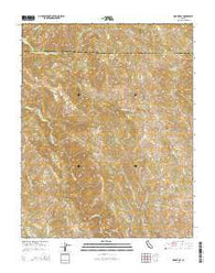 Mount Day California Current topographic map, 1:24000 scale, 7.5 X 7.5 Minute, Year 2015