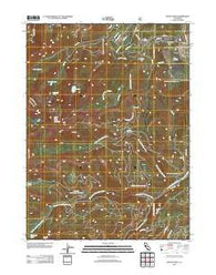 Mount Eddy California Historical topographic map, 1:24000 scale, 7.5 X 7.5 Minute, Year 2012