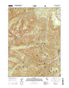 Mount Eddy California Current topographic map, 1:24000 scale, 7.5 X 7.5 Minute, Year 2015