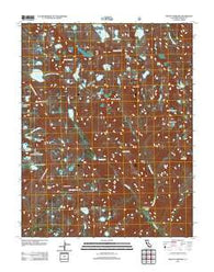 Mount Goddard California Historical topographic map, 1:24000 scale, 7.5 X 7.5 Minute, Year 2012
