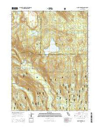 Mount Harkness California Current topographic map, 1:24000 scale, 7.5 X 7.5 Minute, Year 2015