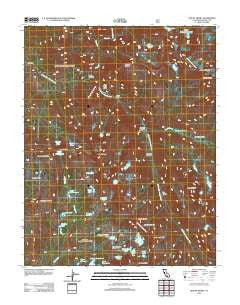 Mount Henry California Historical topographic map, 1:24000 scale, 7.5 X 7.5 Minute, Year 2012