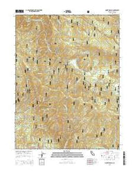 Mount Ingalls California Current topographic map, 1:24000 scale, 7.5 X 7.5 Minute, Year 2015