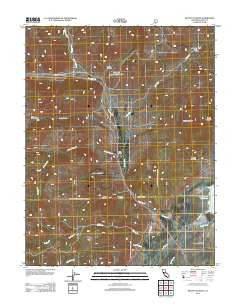 Mount Jackson California Historical topographic map, 1:24000 scale, 7.5 X 7.5 Minute, Year 2012