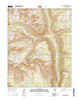 Mount Kaweah California Current topographic map, 1:24000 scale, 7.5 X 7.5 Minute, Year 2015
