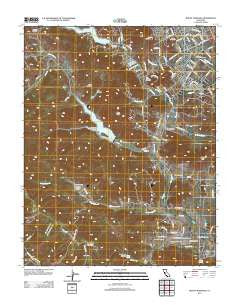 Mount Madonna California Historical topographic map, 1:24000 scale, 7.5 X 7.5 Minute, Year 2012