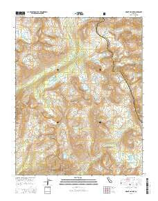 Mount Pinchot California Current topographic map, 1:24000 scale, 7.5 X 7.5 Minute, Year 2015