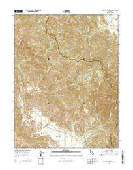 Mount Saint Helena California Current topographic map, 1:24000 scale, 7.5 X 7.5 Minute, Year 2015