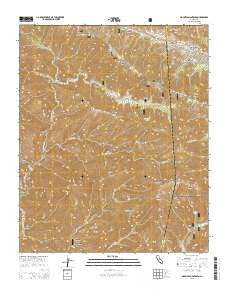 Mount San Antonio California Current topographic map, 1:24000 scale, 7.5 X 7.5 Minute, Year 2015