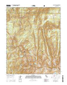 Mount Silliman California Current topographic map, 1:24000 scale, 7.5 X 7.5 Minute, Year 2015