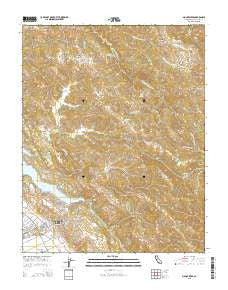 Mount Sizer California Current topographic map, 1:24000 scale, 7.5 X 7.5 Minute, Year 2015