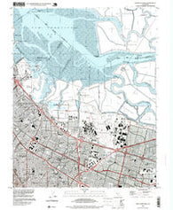 Mountain View California Historical topographic map, 1:24000 scale, 7.5 X 7.5 Minute, Year 1997