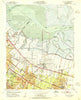 Mountain View California Historical topographic map, 1:24000 scale, 7.5 X 7.5 Minute, Year 1953