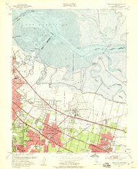 Mountain View California Historical topographic map, 1:24000 scale, 7.5 X 7.5 Minute, Year 1953