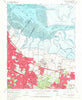 Mountain View California Historical topographic map, 1:24000 scale, 7.5 X 7.5 Minute, Year 1961