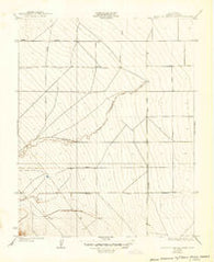 Mouth of Cantua Creek California Historical topographic map, 1:31680 scale, 7.5 X 7.5 Minute, Year 1931