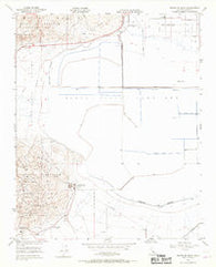 Mouth of Kern California Historical topographic map, 1:24000 scale, 7.5 X 7.5 Minute, Year 1950