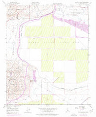 Mouth of Kern California Historical topographic map, 1:24000 scale, 7.5 X 7.5 Minute, Year 1950