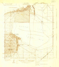 Mouth of Kern California Historical topographic map, 1:31680 scale, 7.5 X 7.5 Minute, Year 1929